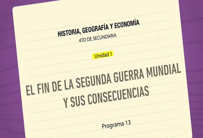 Capítulo N° 13 - El Fin de la Segunda Guerra Mundial